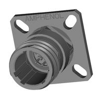 AMPHENOL AEROSPACE TVPS00DS-9-35P Conector Circular, TV Series, MIL-DTL-38999 III, Receptáculo Montaje de Pared, 6 Contactos