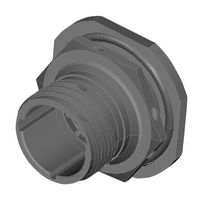AMPHENOL AEROSPACE TVS07DS-13-4P Circular Connector, TVS Series, MIL-DTL-38999 Series III, Jam Nut Receptacle, 4 Contacts