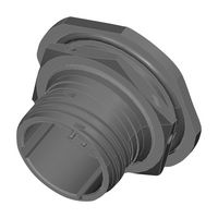 AMPHENOL AEROSPACE TVS07DS-15-19P Circular Connector, TVS Series, MIL-DTL-38999 Series III, Jam Nut Receptacle, 19 Contacts