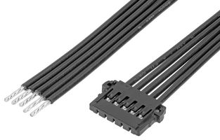 MOLEX 219657-2054 Conjunto de Cable, Pico-Lock 2.0 Hembra a Extremo Libre, 5 Posiciones, 2 mm, 1 Hilera, 600 mm