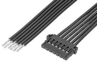 MOLEX 219657-2064 Cable Assembly, Pico-Lock 2.0 Receptacle to Free End, 6 Positions, 2 mm, 1 Row, 600 mm, 23.6 "