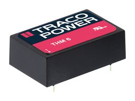 TRACO POWER THM 6-1213 Isolated Through Hole DC/DC Converter, Medical, DIP, 2:1, 6 W, 1 Output, 15 V