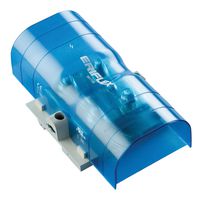 NVENT ERIFLEX 561136 Panel Mount Barrier Terminal Block, 800 A, 1 kV, 4 Pole, 2, Screw