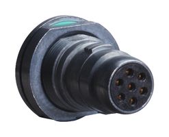 AMPHENOL LTD SCE2-B-76A06-07SN-002 Circular Connector, Miniature Circular Connector, SCE2 Series, Panel Mount Plug, 7 Contacts