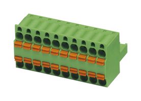 PHOENIX CONTACT 1962600 Terminal de Bloque Enchufable, 5.08 mm, 2 Posiciones, 24 AWG, 12 AWG, 2.5 mm², Push-In