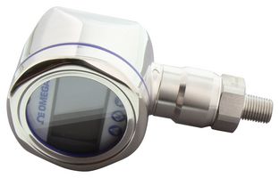 OMEGA PX3005-500GI Pressure Transmitter, Compound Gauge, NPT Male, -15 psi, 500 psi, 1/4", M12 Connector