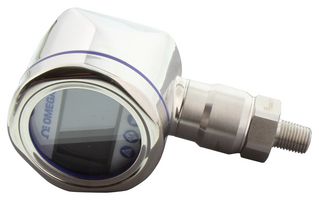 OMEGA PX3005-100GI Pressure Transmitter, Compound Gauge, NPT Male, -15 psi, 100 psi, 1/4", M12 Connector