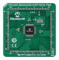 MICROCHIP EV95N98A Módulo Enchufable, Tarjetas Desarrollo Explorer 16/32 (DM240001-2) PIC24FJ64GU205/ PIC24FJ64GU205,