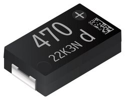 PANASONIC EEFKX0D471RE Polymer Aluminium Electrolytic Capacitor, 470 µF, 2 V, 2917 [7343 Metric], 0.009 ohm