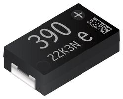 PANASONIC EEFKX0E391RE Cap Electrolítico Aluminio Polímero, 390 µF, 2.5 V, 2917 [7343 Métrico], 0.009 ohm