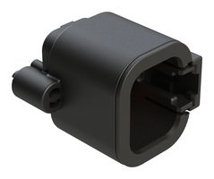 AMPHENOL SINE/TUCHEL ATP04-4P-BM04 Conector Automotriz, Encapsulado, Negro, ATP Series, Recto Hembra, 4 Contactos, Pin Soldable
