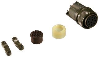 AMPHENOL INDUSTRIAL MS3106E18-1S Conector Circular, Serie MIL-DTL-5015, Serie MIL-DTL-5015, Macho Reca, 10 Contactos