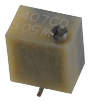 BOURNS 3269W-1-501LF Recortador, SMD, Multi Vuelta, Cermet, Ajuste Superior, 500 ohm, Surface Mount, 12 Vueltas