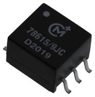 MURATA POWER SOLUTIONS 78615/9JC Transformador de Pulsos, 1CT:1CT, 10 mH, 1.45 ohm, 56 Vµs, 1 kV, Serie 786J