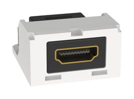 PANDUIT CMHDMIWH Adaptador de Audio/Vídeo de DVI a HDMI, Espacio Módulo Doble, Blanco, Receptáculo HDMI - Tipo A