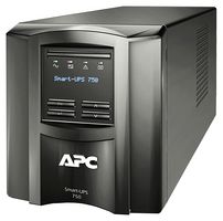 APC SMT750C Fuente de Poder Ininterrumpida (UPS), 6 Tomacorrientes, 750VA / 500W, 144 V, 120 V, 5 min