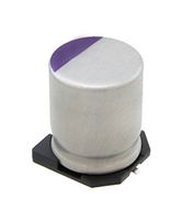 PANASONIC 16SVPF1000MX Cap Electrolítico Aluminio Polímero, 1000 µF, 16 V, Lata Radial - SMD, 0.016 ohm