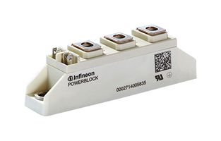 INFINEON TT60N16SOFHPSA1 Módulo Tiristor, Conectado en Serie, 90 A, 1.6 kV, 7 Pines, Montaje en Panel