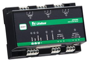 LITTELFUSE AF0100-00 Safety Relay, 3PDT, AF0100 Series, DIN Rail, 6 A, Screw