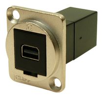 CLIFF ELECTRONIC COMPONENTS CP30202M Audio Adapter, CSK Holes, Mini DisplayPort Receptacle, Mini DisplayPort Receptacle, FT Series