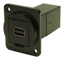 CLIFF ELECTRONIC COMPONENTS CP30202M3B Audio Adapter, M3 Holes, Mini DisplayPort Receptacle, Mini DisplayPort Receptacle, FT Series
