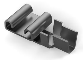 TE CONNECTIVITY - AMP 61188-1 Terminal Tipo Faston, FASTON 250 Series, Desconexión de Bandera Hembra, 6.35mm x 0.81mm