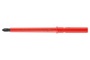 WERA KRAFTFORM KOMPAKT VDE 62I PH0 Hoja de Desarmador, Tornillo Cabeza Plana, PH0, Intercambiable, Aisladas VDE, 9x154mm