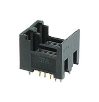 3M 37208-62A3-004PL Receptáculo PCB, Cable-a-Tarjeta, 2 mm, 1 Líneas, 8 Contactos, Through Hole