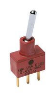 C&K COMPONENTS E201SD1CBE Toggle Switch, Miniature, Sealed, On-None-On, DPDT, Non Illuminated, E Series, Through Hole