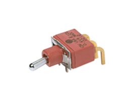 C&K COMPONENTS E105MD9V9BE Toggle Switch, Miniature, (On)-Off-(On), SPDT, Non Illuminated, E Series, Through Hole