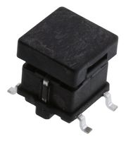 C&K COMPONENTS ITS50FV3SR Tactile Switch, ITS Series, Top Actuated, Surface Mount, Plunger for Cap, 160 gf, 50mA at 12VDC