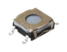 C&K COMPONENTS KSC121J LFS Tactile Switch, KSC Series, Top Actuated, Surface Mount, Round, Without Button, 180 gf