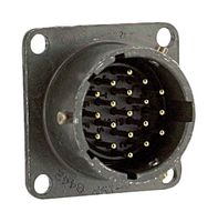 AMPHENOL INDUSTRIAL PT02A14-15P Circular Connector, PT Series, MIL-DTL-26482 Series I, Box Mount Receptacle, 15 Contacts