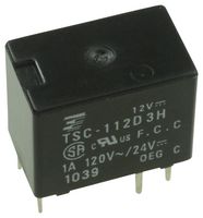 OEG - TE CONNECTIVITY TSC-112D3H Signal Relay, 12 VDC, SPDT, 1 A, TSC Series, Through Hole