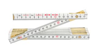 LUFKIN 062CMEN WOOD RULE,6-2M,ENGLISH-METRIC - LUFKIN