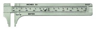 GEARWRENCH 2527D Vernier Caliper, Pocket Slide, 4 ", Max Range