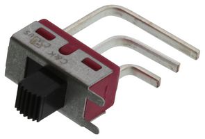 C&K COMPONENTS 1101M2S3AV2QE2 Slide Switch, SPDT, On-On, Through Hole, 1000 Series, 6 A, 250 V