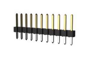 AMPHENOL COMMUNICATIONS SOLUTIONS 77311-101-09LF Cabezal de Pin, Tarjeta-a-Tarjeta, 2.54 mm, 1 Líneas, 9 Contactos, Recto Agujero Pasante