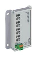 HARTING 24144080001 Interruptor, 8 Puertos, Industrial, Gigabit Ethernet no Gestionado, Pared, 8 x RJ45