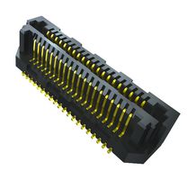 SAMTEC LSS-120-01-L-DV-A-K-TR Mezzanine Connector, Hermaphroditic, 0.635 mm, 2 Rows, 40 Contacts, Surface Mount