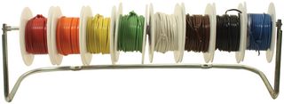 BELDEN 8824 Kit de Cables, 20 AWG, 10x30, Cobre Estañado, PVC, 8 Colores, 8 Carretes de 25 Ft/7.62 M sobre Rack