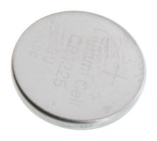 DANTONA INDUSTRIES CR1225 Batería, 3 V, Celda de Botón, Dióxido de Manganeso-Litio, 50 mAh, Contacto a Presión, 1