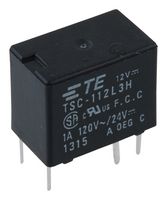 OEG - TE CONNECTIVITY TSC-112L3H Signal Relay, 12 VDC, SPDT, 1 A, TSC Series, Through Hole