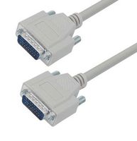 L-COM CHD26MM-1 Computer Cable, HD-26 Plug, HD-26 Plug, 1 ft, 304.8 mm, Light Gray, CHD26MM Series