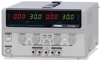 TENMA 72-7245 Fuente de Poder de Mesa, Adjustable, 2 Salidas, 0 V, 30 V, 0 A, 3 A