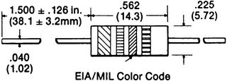 TT ELECTRONICS / INTERNATIONAL RESISTIVE SPH4700J Resistencia Through-Hole (THD), 470 ohm, Serie SPH, 2 W, ± 5%, Axial Leaded