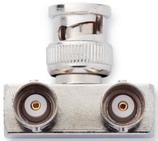 POMONA 6701 RF / Coaxial Adapter, BNC, Plug, BNC, Jack, Jack, Y Adapter, 50 ohm