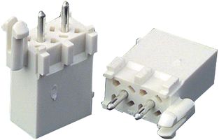AMP - TE CONNECTIVITY 1-770174-1 Cabezal de Pin, Cable-a-Tarjeta, 4.14 mm, 2 Líneas, 4 Contactos, Recto Agujero Pasante