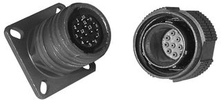 ITT CANNON MS27656T13B35S Conector Circular, MIL-DTL-38999 serie I, Serie MIL-DTL-38999 I, Receptáculo Montaje de Pared