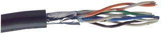 BELDEN 8138FO 0601000 Cable Multipar, Blindado, 8 par, 28 AWG, 1000 ft, 304.8 m